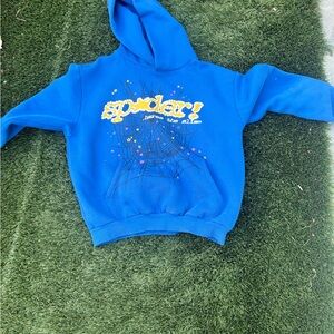 Blue Sp5der hoodie!